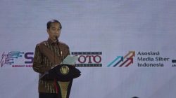 Di Hadapan Presiden Jokowi, Paman Birin Mendapat Apresiasi dari Ketua PWI Pusat di Puncak HPN 2024