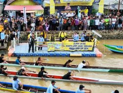 Lomba Jukung Tradisional Piala Paman Birin, Upaya Tingkatkan Prestasi Altet Dayung dan Melestarikan Budaya Banua