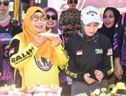 Acil Odah Kagumi Raiders Perempuan Banua, Hadiri Bakti Sosial Anniversary Galuh Autosport Borneo