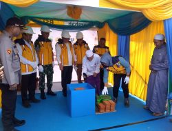 Bupati Kotabaru Letakkan Batu Pertama Pembangunan Masjid Agung Husnul Khatimah