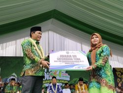 Apel Peringatan HUT Kabupaten Balangan ke-21 Digelar Meriah, Bupati H Abdul Hadi Sampaikan Pencapaian