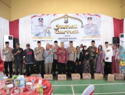 Kapolres Batola Hadiri Jumat Curhat Kapolda Kalsel di Kecamatan Anjir Muara