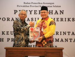 Bupati Kotabaru Kembali Raih Opini WTP untuk ke-9 Kalinya