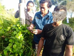 Unit Reskrim Polsek Pulau Laut Utara Amankan Pelaku Pencurian Handphone