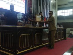 DPRD kabupaten Kotabaru Gelar Rapat Paripurna Bahas 4 Buah Raperda