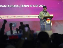 Paman Birin-Ketua KPU RI Launching Pemilihan Gubernur dan Wakil Gubernur Kalsel 2024