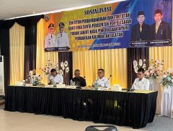 Said Akhmad Buka Sosialisasi TPTGR dan Percepatan Penyelesaian Tindak Lanjut Hasil Pemeriksaan BPK RI