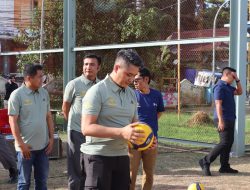 Semarakkan HUT Bhayangkara ke-78, Polres Kotabaru Gelar Turnamen Bola Voli Kapolres Kotabaru Cup 2024
