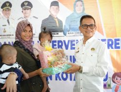 Sekda Kotabaru Launching Gerakan Pengukuran dan Intervensi Serentak Pencegahan Stunting