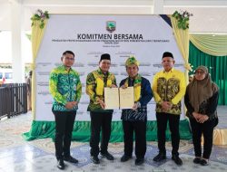 Pemkab Kotabaru Jalin Kerjasama dengan Pemprov Kalsel dalam Peningkatan Akuntabilitas Keuangan dan Pembangunan serta Komitmen Bersama Penyelenggaraan SPIP Terintegritas