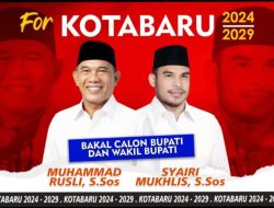 Syairi Mukhlis Batal Berpasangan dengan Andi Rudi Latif di Pilbub Kotabaru 2024