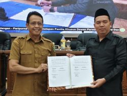 DPRD dan Pemkab Balangan Setujui Dua Buah Raperda dalam Sidang Paripurna