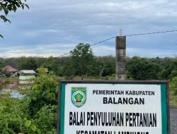 Sambut Hari Krida Pertanian 2024, Pemkab Balangan Lakukan Rehab Terhadap 7 Bangunan Balai Pertanian