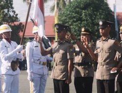 Sekdaprov Kalsel Hadiri Penutupan Pelantikan dan Pengambilan Sumpah Diktukba Polri di SPN Polda Kalsel