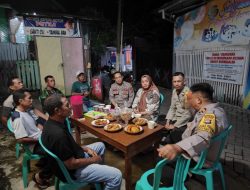 Pererat Hubungan dengan Masyarakat, Sat Binmas Polres Kotabaru Lakukan Silaturahmi