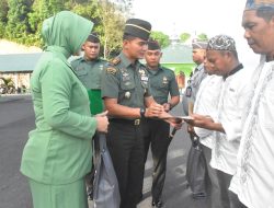 Empat Warga Binaan Lapas Kelas II A Kotabaru Mendapat Penghargaan dari Dandim 1004 Kotabaru