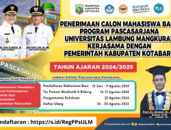 Ayo Ikuti Program Pascasarjana ULM