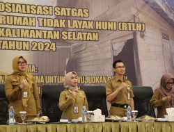 Disperkim Kalsel Gelar Sosialisasi Satgas Perbaikan Kegiatan RTLH Provinsi Kalimantan Selatan Tahun 2024