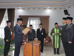Sekda Batola Lantik Dua Pejabat Esselon II, Disdik dan DLH Dapat Kadis Baru