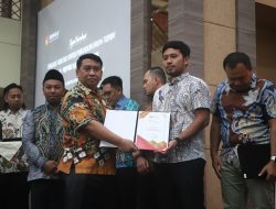 Sentra Gakumdu Balangan Terima Piagam Penghargaan dari Bawaslu Kalsel