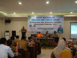 Kepala Staf Kodim 1022 Tanbu Hadiri Rapat Koordinasi Evaluasi dan Tindaklanjuti Pengukuran serta Intervensi Pencegahan Stunting