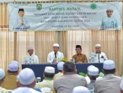 Bupati Balangan Buka Acara Bahtsul Masa’il dan Sosialisasi Fatwa Tahun 2024