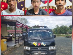 Curi 72 Janjang Kelapa Sawit, Tiga Warga Tanbu Ini Diringkus Polisi
