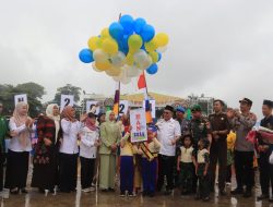 Bupati dan Bunda PAUD Kotabaru Hadiri Puncak Peringatan Hari Anak Nasional 2024