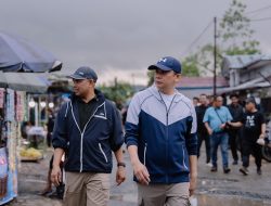 Mampir Ngopi ke Pasar Manunggal, Andi Rudi Latif Disambut Antusias Pedagang