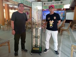Piala Bergilir Presiden RI Porwanas XIV 2024 Tiba di PWI Kalsel