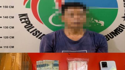 Kuasai 6,45 Gram Sabu, Pria Asal Desa Bajayau Lama Ini Diamankan Polres Tanbu