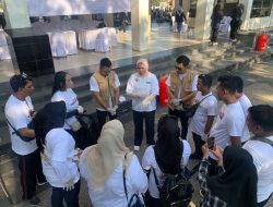 Hj Ananda Pimpin Aksi Bersih-bersih Sampah Relawan Urban dan Srikaya Rangers di Siring Menara Pandang