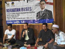 Umar Sadik Prioritaskan Aspirasi Pertanian di Reses Perdana Dapil V
