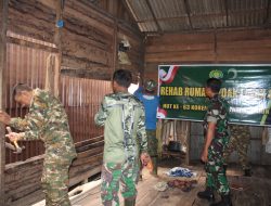 Kodim 1022 Tanbu Mulai Kerjakan Renovasi RTLH di Desa Persiapan Anugerah Sejahtera