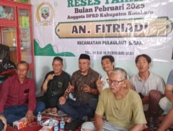 Anggota DPRD Kotabaru Fitriadi, Laksanakan Reses di Desa Baharu Utara