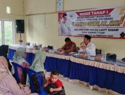 Rustam Efendi Tampung Usulan Rehab Rumah Warga Desa Sarang Tiung