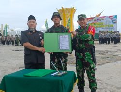 Kodim 1004 Kotabaru Gelar Upacara Pembukaan TMMD ke-123 Tahun 2025