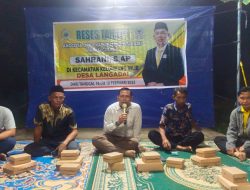 Sahrani Kembali Laksanakan Reses di Desa Langadai