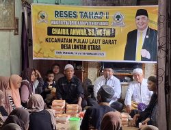 Chairil Anwar Laksanakan Reses Tahap I di Desa Lontar Utara