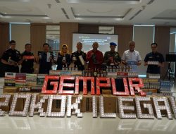 Bea Cukai Kalsel Musnahkan Barang Ilegal Hasil Penindakan