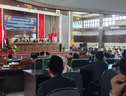DPRD Kabupaten Kotabaru Gelar Rapat Paripurna Masa Persidangan II Rapat ke-6 Tahun Sidang 2025/2026