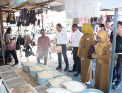 Satgas Pangan Polres Batola Sidak Pasar