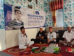 Reses di Desa Murung Ilung, Syamsudinor Serap Aspirasi Warga