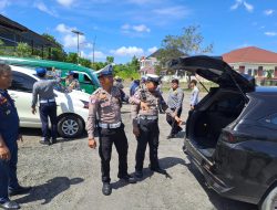 Satlantas Polres Kotabaru dan Dishub Gelar Ramp Check Jelang Mudik Lebaran 2025
