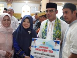 Wabup Kotabaru Syairi Mukhlis Safari Ramadhan di Kecamatan Kelumpang Hilir