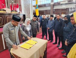 Pidato Bupati Menyampaikan LKPj Bupati Tahun 2024 dan Rancangan Awal RPJMD Tahun 2025-2029