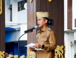 Yamin Pimpin Apel Perdana di Balai Kota Banjarmasin