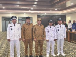 Bupati Kotabaru Lantik Tiga Kepala Desa Pengganti antar Waktu 2025