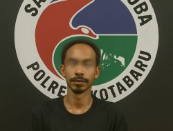 Pemuda Asal Kediri Diamankan Satreskoba Polres Kotabaru Terkait Peredaran Sabu