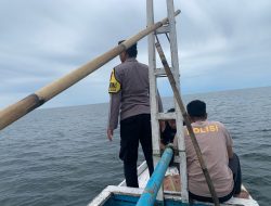 Nelayan Diduga Tenggelam di Perairan Tanjung Seloka, Polsek Pulau Laut Selatan dan Tim Gabungan Lakukan Upaya Pencarian